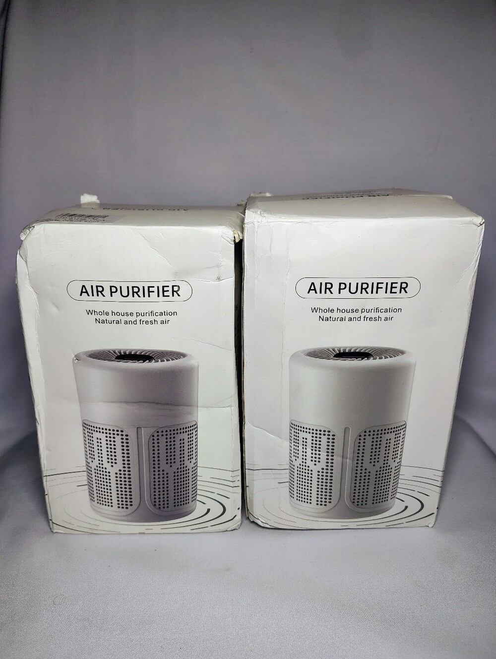 2 PACK Home HEPA Air Purifier Air Cleaner for Allergies Smoke Mold Odor Dust